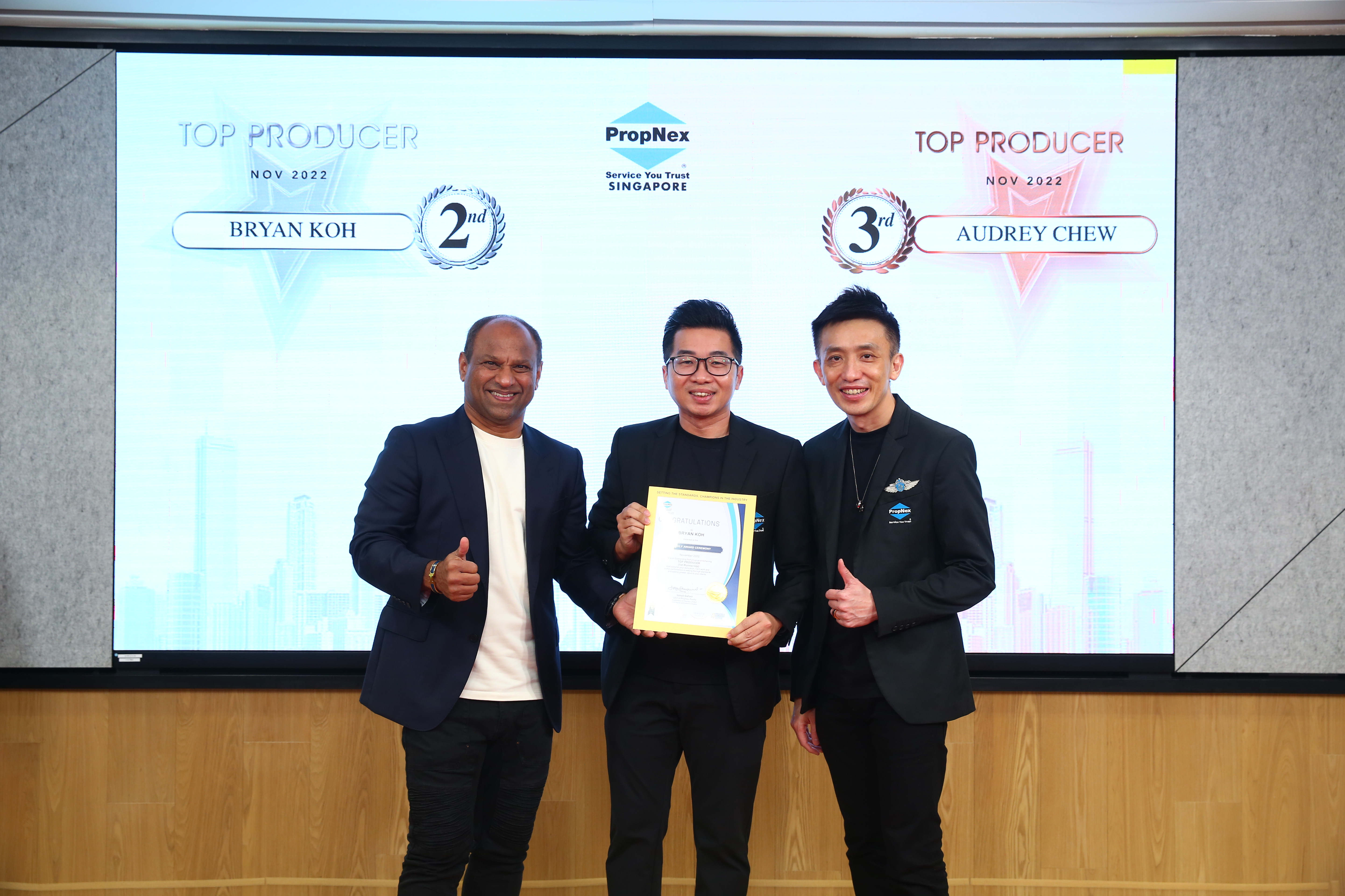 Top Producer 2nd Place Nov 2022