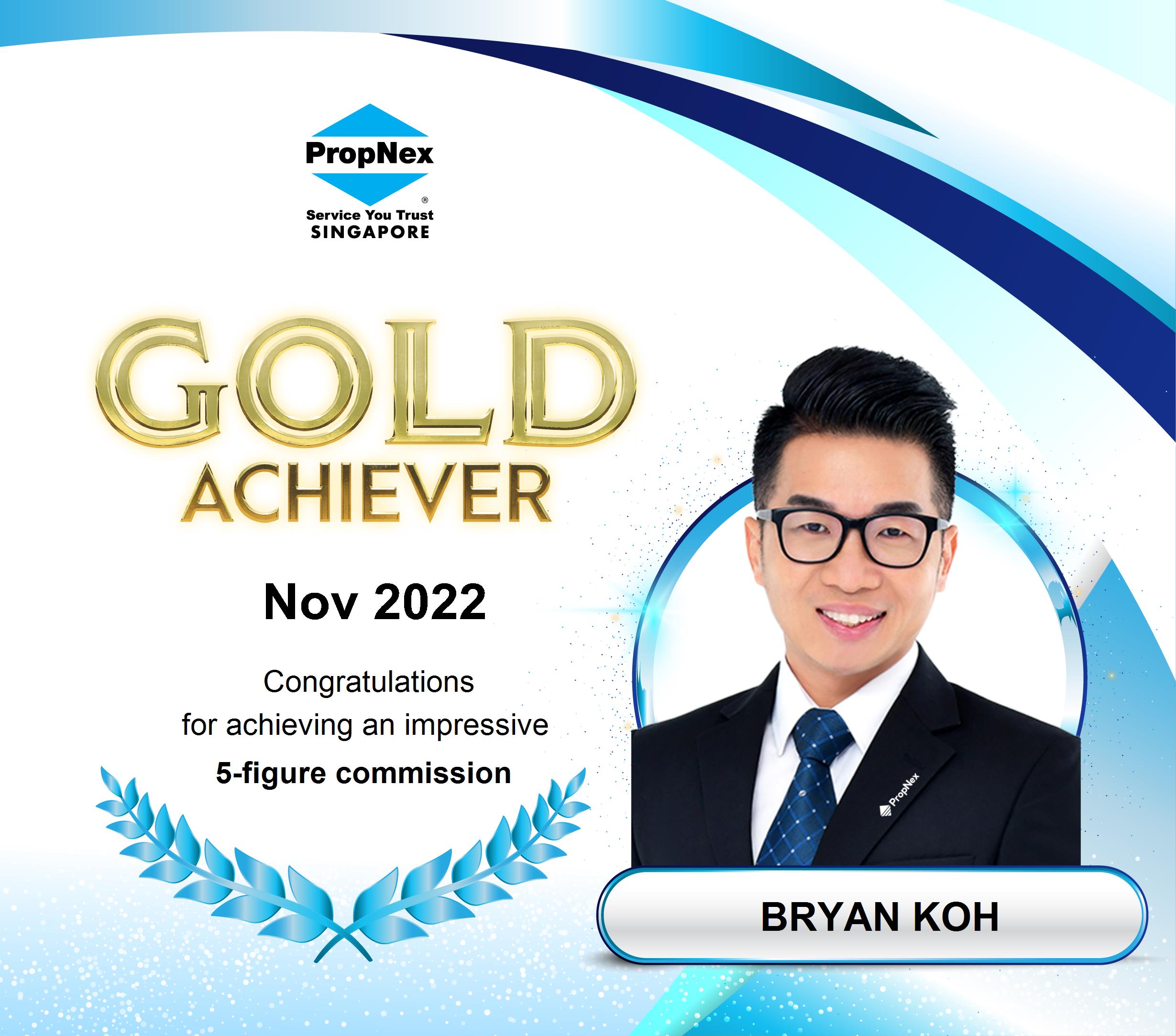 Gold Achiever Nov 2022